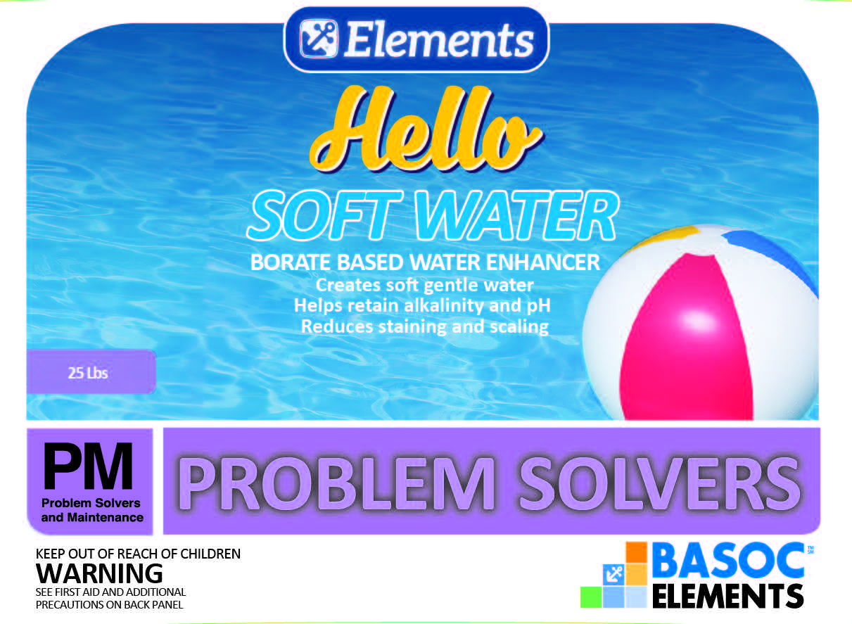 Hello Soft Water 4 X 12 Lb - ESSENTIAL ELEMENTS